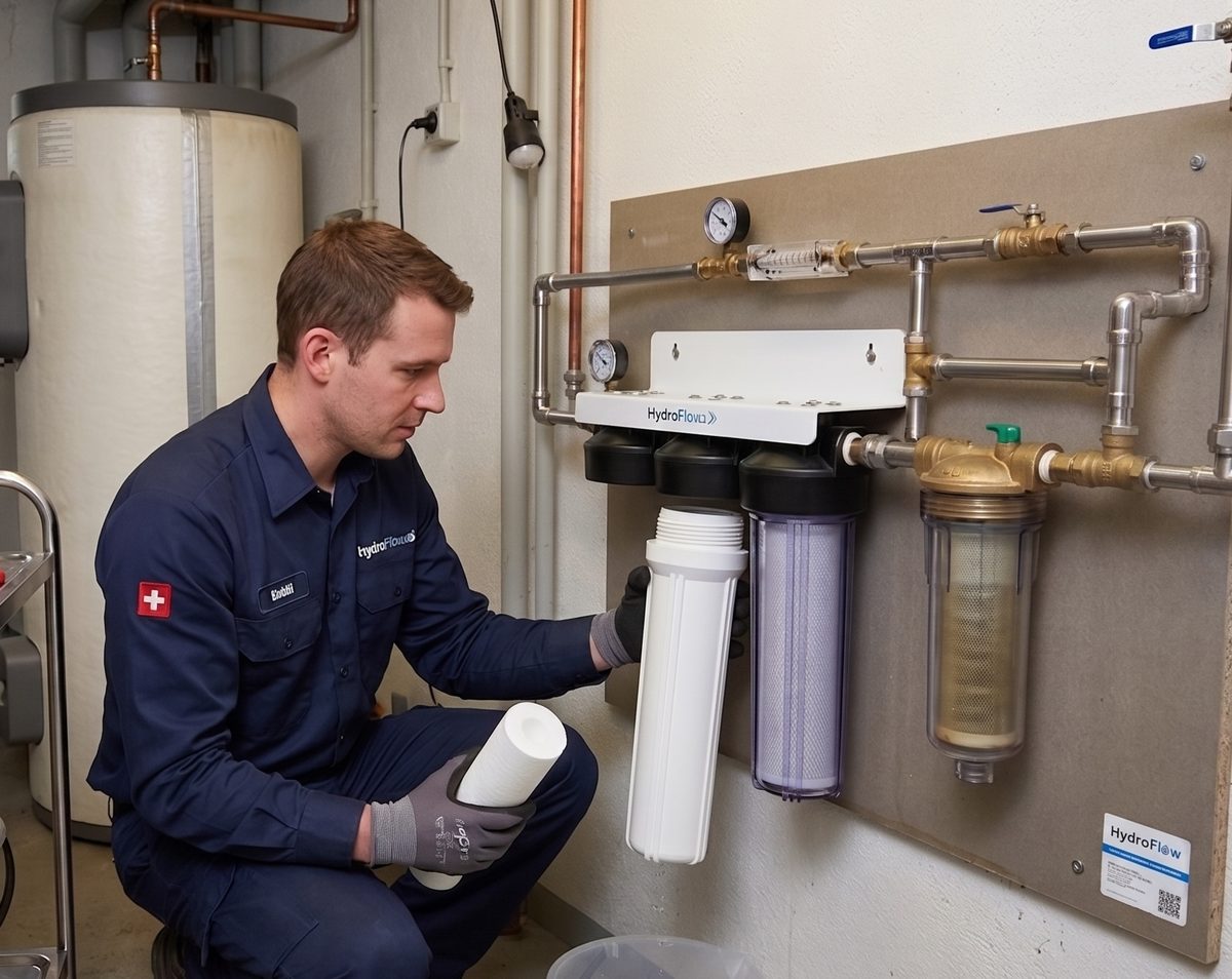 HydroFlow water filter installation and maintenance