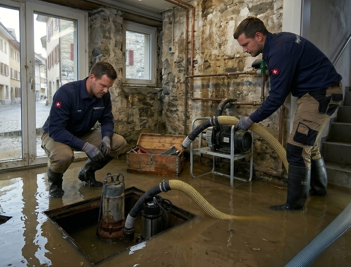 Flood water clearance and pump-out